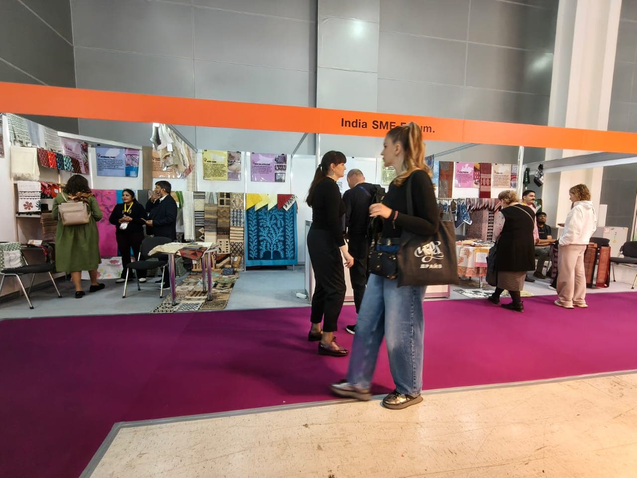 India SME Forum — GI Products of India exhibition, Russia