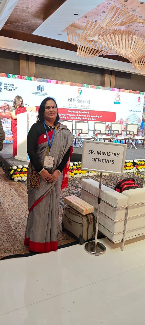 GI & Beyond conference technical session, Ministry of Textiles, New Delhi